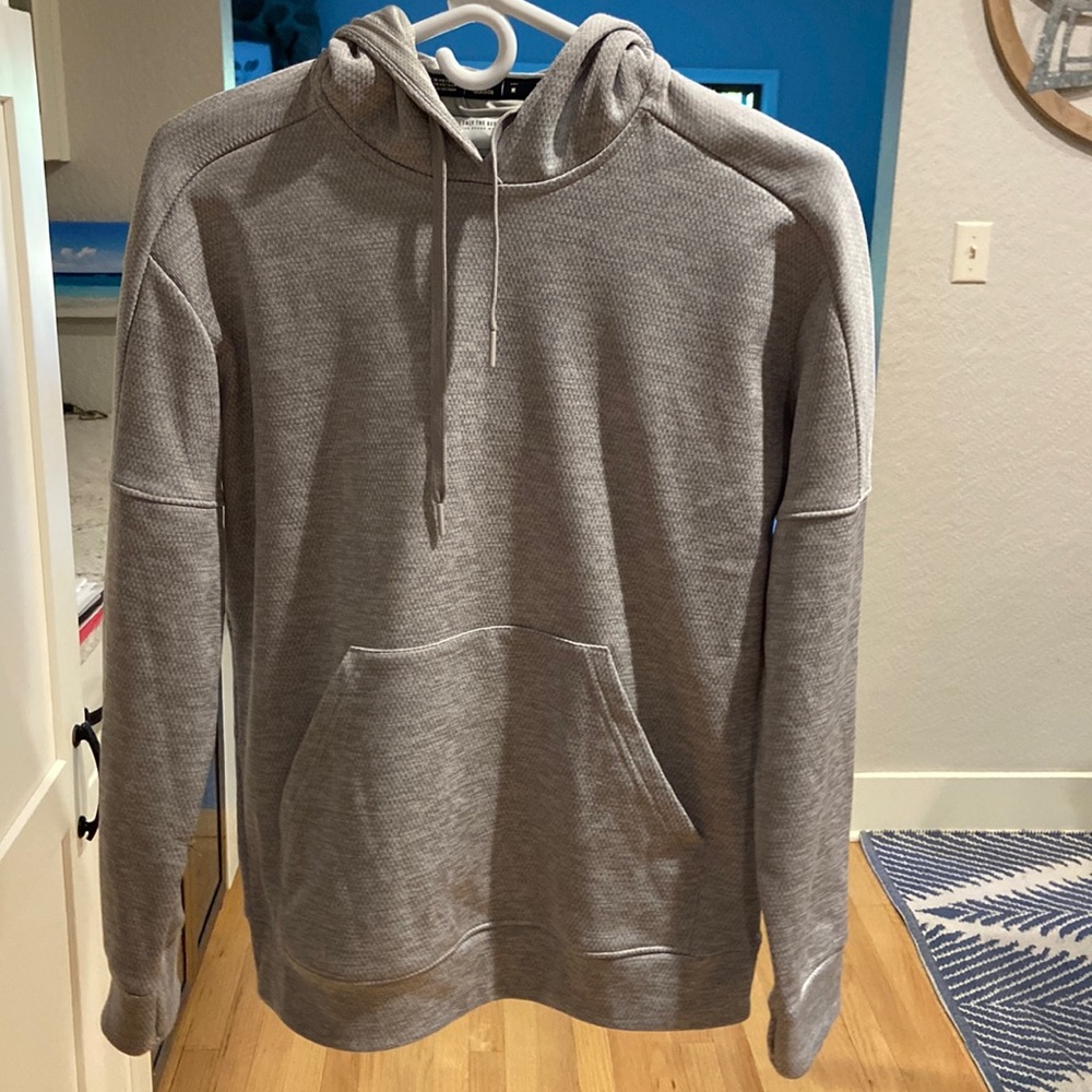 Adidas Grey hoodie.